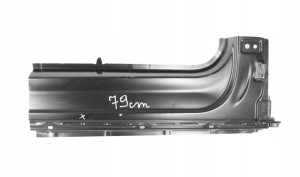 AUDI Q4 E-TRON ETRON 89A 89E 2021- próg słupek A prawy 89A809840 89E809840 2/4 MINIATURA