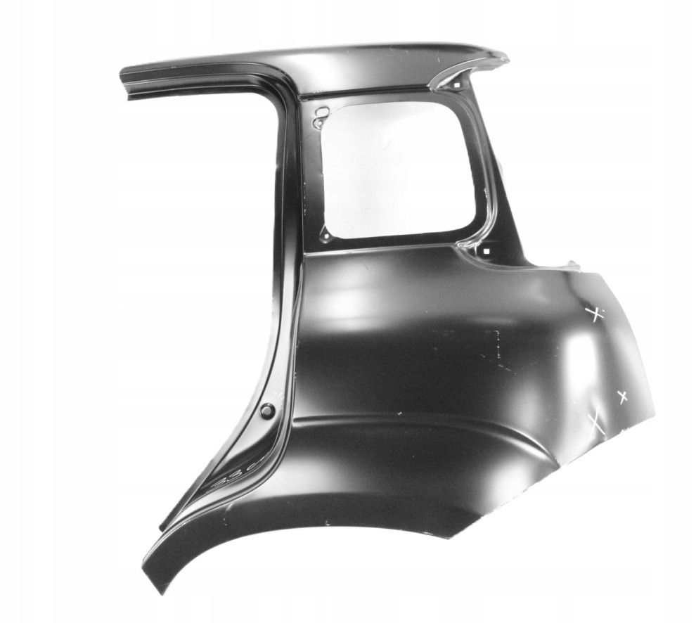 FIAT PANDA 3 III 312 319 2012-2024 tylny błotnik lewy 71771212 2/5