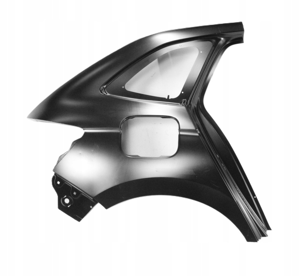SKODA SCALA NW1 657 2019-2026 tylny prawy błotnik 657809602C 1/3